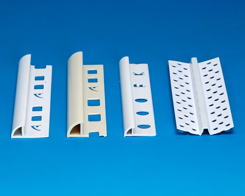 Tile, trim, tile, material: PVC, ABS, HIPS, PC, PP, PE, acrylic