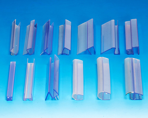 Waterproof strip, bathroom door waterproof strip, PVC soft and hard to pay